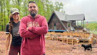 Ready For Concrete! | A-Frame Cabin Addition Build