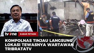 Untuk Ungkap Kasus Wartawan yang Tewas Terbakar, Kompolnas Pastikan Sesuai Prosedur | tvOne