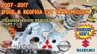 JF011E - RE0F10A CVT Transmission Rebuild Part 7 - CVT Reassembly 1