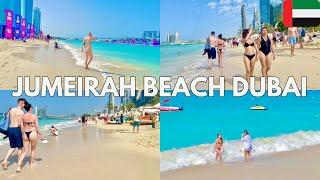  DUBAI JUMEIRAH BEACH | A BEACH PARADISE IN UAE | JBR THE WALK DUBAI MARINA | BEACH WALK