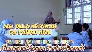 Ms. Dilla ketahuan ga Pandai Nari 🫣. Serunya mewarnai di kelas 4.A