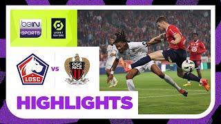 Lille 2-2 Nice | Ligue 1 23/24 Match Highlights