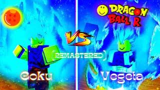 Dragon Ball R│SSJB Goku VS SSJB Vegeta (2023-REMASTERED BATTLE)