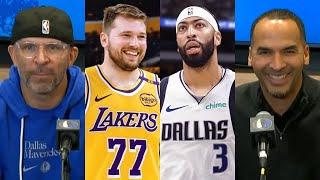 Jason Kidd looks disgusted as Mavs GM explains Luka Doncic trade for Anthony Davis 