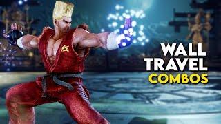 Paul Phoenix Wall Carry Combos | TEKKEN 7