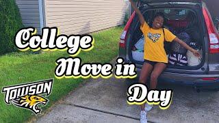 COLLEGE MOVE IN VLOG | TOWSON UNIVERSITY (Freshman)