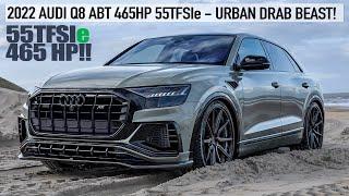 BEAST! 2022 AUDI Q8 ABT 465HP 55TFSIe - URBAN DRAB BEAST! 24” WHEELS VOSSENS - SICK!