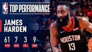 James Harden's UNBELIEVABLE Clutch 61 Point Performance | March 22, 2019