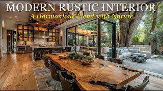 Modern Rustic Interior Design Blending with a Natural Twist