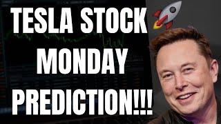  TESLA STOCK MONDAY PREDICTION!! TSLA, SPY, NVDA, QQQ, AMD, COIN, META, AMZN, & VIX PREDICTIONS! 