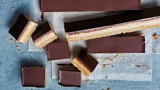 classic chocolate caramel slice | donna hay