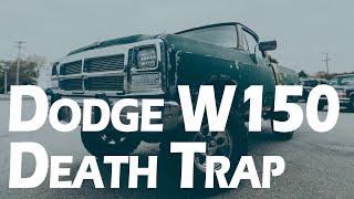 Dodge W150 8" lift Death Trap fixed by Mount Zion Offroad Shop