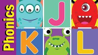 J K L Phonics Alphabet Chant for Children | English Pronunciation for Children | Fun Kids English
