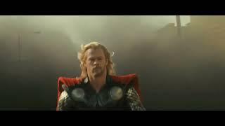 THOR loosing his power and gains back scene