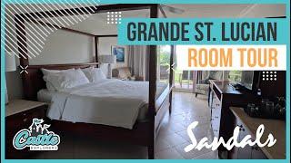 Sandals Grande St. Lucian Room Tour | Caribbean Walkout Deluxe