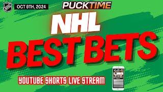 NHL BEST BETS: Free Picks | Predictions | Props | OCTOBER 9