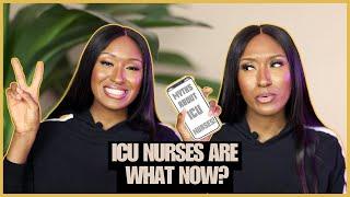 Reading comments about what other nurses think about ICU nursing...
