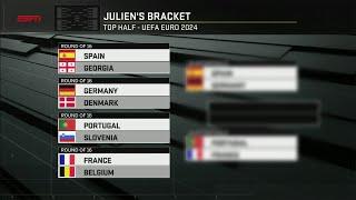 ESPN FC make their EURO 2024 bracket predictions 