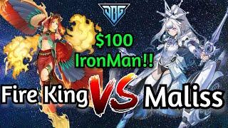 Fire King Vs Maliss $100 IronMan Post MAZE Yu-Gi-Oh!