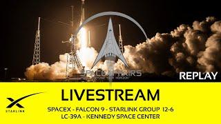 SpaceX - Falcon 9 - Starlink 12-6 - LC-39A - Kennedy Space Center - December 31, 2024