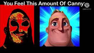 Mr Incredible Becoming Canny But Its The 6th Phase Of Uncanny (You Feel This Amount Of Canny).