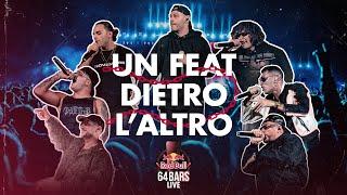 TUTTI i FEAT! Guè - Marracash - Madame - Fibra - Ernia - Geolier - TY1 | Red Bull 64 Bars LIVE