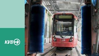 Ab in die Waschanlage mit den KVB-Bahnen