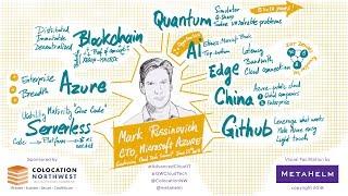 GeekWire Cloud Tech Summit Illustrated: Microsoft Azure CTO Mark Russinovich