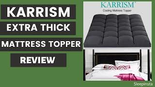 Karrism Extra Thick Mattress Topper Review Unboxing