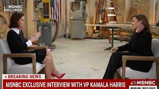 WATCH PARTY: Kamala's First One-on-One Interview