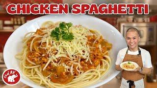 CHEF RV’s SWEET & CREAM CHICKEN SPAGHETTI