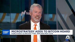 MicroStrategy's Michael Saylor: We want to bridge traditional capital markets with crypto economy