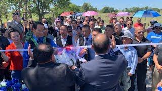 Hmong Oklahoma Groundbreaking on 52 acres of land for Hmong New Years