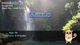 GRAND VIDEOKE "Mundo" Karaoke By: IV Of Spades