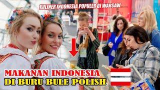 Luar biasa keren..Makanan dan produk INDONESIA  di serbu di warsaw..Di cintai bule bule Polish