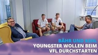 Brückengeflüster: Lars Kehl und Florian Bähr: Youngster wollen beim VfL Osnabrück durchstarten