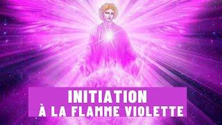 Initiation à la Flamme Violette de l'Archange Zadkiel et de Maître Saint Germain