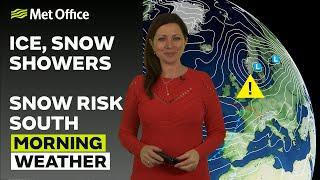 08/01/2025 – Snow possible, remaining cold – Morning Weather Forecast UK – Met Office Weather