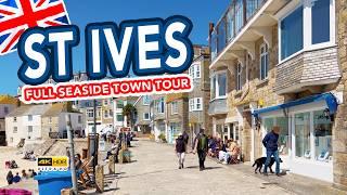 ST IVES | Full Seafront tour of seaside holiday town St Ives, Cornwall