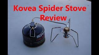 Kovea Spider Backpacking Stove Review