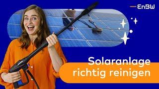 Reinigung PV-Anlage - notwendig? | EnBW E-Wissen