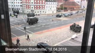 Bundeswehr Kolonne Bremerhaven