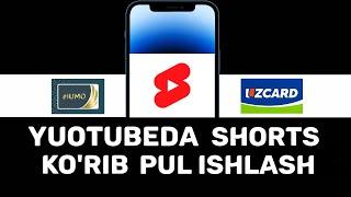 YUOTUBEDA SHORTS VIDEO KO'RIB PUL ISHLASH 2023 // JUDA OSON