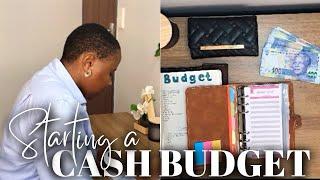 Starting a Cash Envelope System | Cash envelope wallet setup | to control my spending