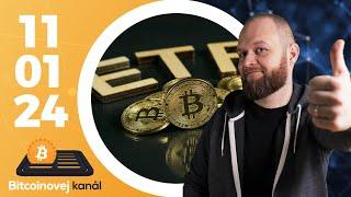 Bitcoinová ETF jsou schválená  - co očekávat dál? - CEx 11/01/2024