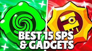 THE 15 BEST Gadgets & Star Powers in Brawl Stars