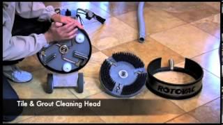 Rotovac 360i Training Video carpet and tile cleaning machine