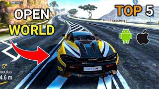 Top 5 Open World Car Games Like Forza Horizon For Android 2023