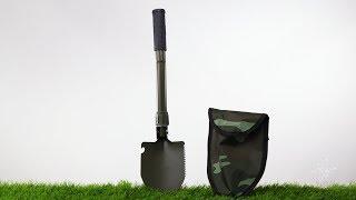 16” Foldable Camping Shovel w/ Carrying Case – Multifunctional