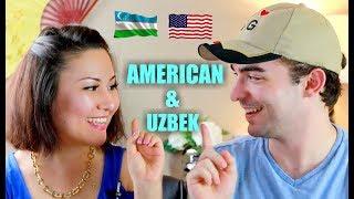 AMERICAN TRIES TO SPEAK UZBEK | ENGLISH VS UZBEK CHALLENGE | Zulayla Vlogs